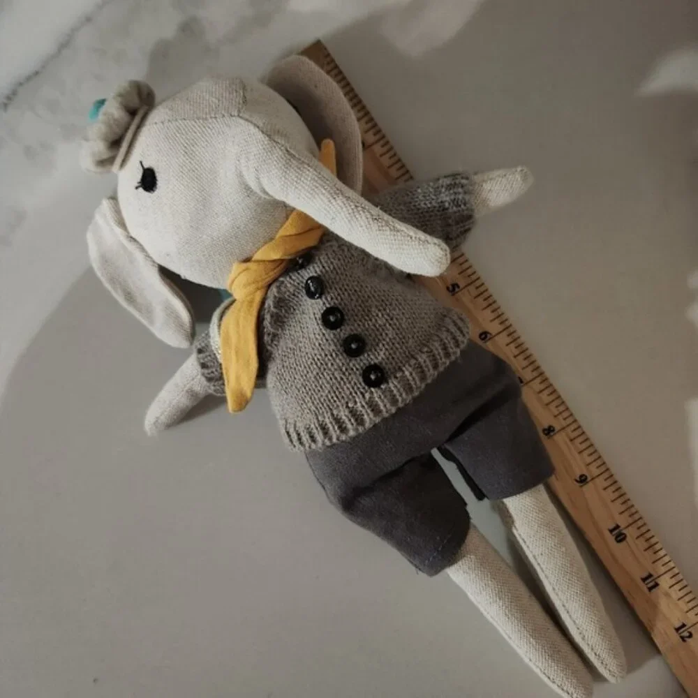Wanderlust anthropologie Plush Elephant Stuffed Animal Cute‎ Character w